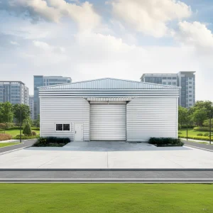 500 Square Meter Prefabricated Ready Made Steel Structure Warehouse for Food Factory