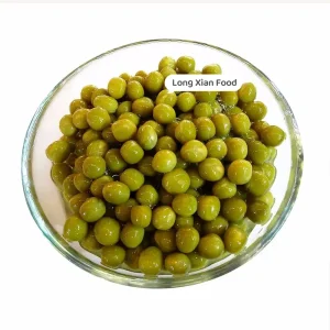 Nuevas Latas de Guisantes Verdes de Alta Calidad de Long Xian