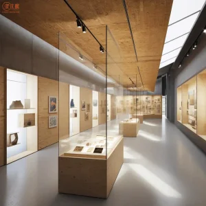 Wooden Museum Display Cases
