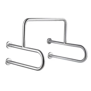 Elderly Handicapped Wall Mounted Bathroom Support Toilet Safety Railing Stainless Steel Handicapped Handrail Railing