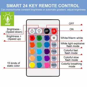 GU10 11W WiFi Smart Intelligent Lamp with RGB Color Change CCT Changing Smart Phone APP Control LED Bulb Light