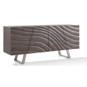 Modern Furniture Cabinet Hotel Stainless Steel Indoor Metal Wooden Factory Sideboard