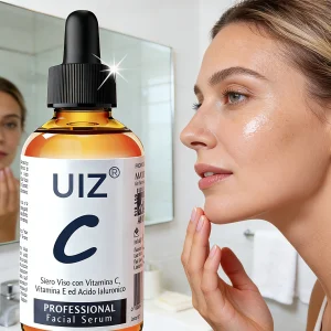 Private Label Vitamin C Hyaluronic Acid Serum Brightening Moisturizing Skin Essence Face Serum for Dry Sensitive Skin