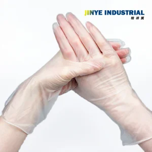 Transparent Powder Free Cheap Wholesale Safety Dusting Food Handling PVC Disposable Gloves