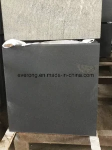 Hainan Dark Basalt Tiles, Honed Grey Basalt, Black Basalt for Floor&amp; Wall