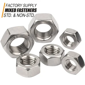 Porca Hexagonal de Aço Inoxidável Pesada GB T 33943 - 2017