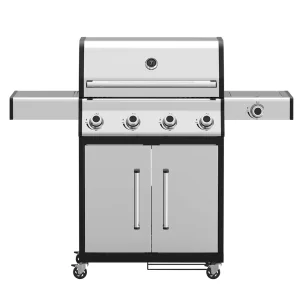 Outdoor Gas BBQ Grill Kitchen Assembled Stainless Steel