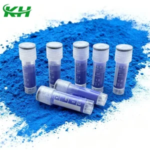 High-quality GHK-CU Powder Blue Copper Peptide, Cosmetic Grade Copper Peptide.CAS 89030-95-5/49557-75-7