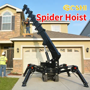 Mini Spider Crawler Crane Mobile Lift Electric Man Basket