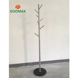 Stylish Wooden Coat Rack with Hooks for Entryway Organization