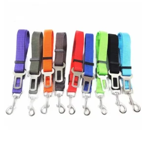 Custom Adjustable Dog Seat Belt Comfortable Pet Car Seat Belt for Dog