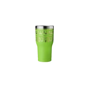 Reusable Stainless Steel Leak-Proof Double-Wall Vacuum Insulated Tumbler for Hot and Cold Beverages