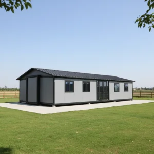 Verified Modern Luxury 20-40 Ft Prefabricated Container House Foldable Expandable 2-5 Bedroom Villa for Hotel Sandwich Panel