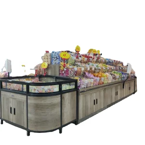 Poland Promotion Platform Supermarket Fruit Shelf
