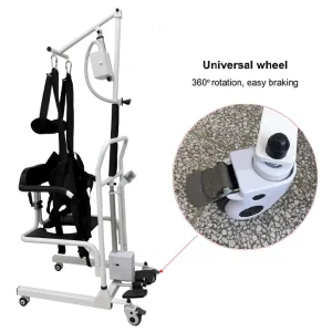 Patient Lift with Vest Harness for Sitting Support and Dressing Assistance