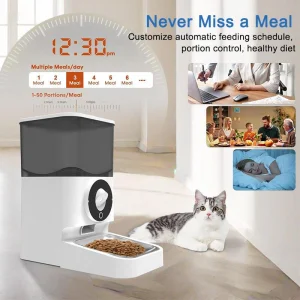 HD Camera Pet Monitoring Automatic Pet Feeder