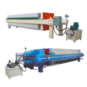 Wastewater Sludge Automatic Dewatering Plate Frame Membrane Belt Filter Press Machine