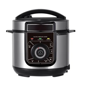 Multi-Layer Safety System Electric Pressure Cooker with Pressure Control and Temperature Monitoring Features