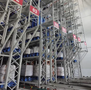 China Manufacturer Fully Automated Warehouse Robot Unit Load Pallet Automation ASRS Storage Retrieval Picking System Smart Shelf