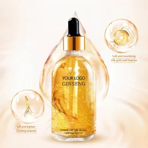 Private Label 24k Gold Ginseng Face Serum 100ml