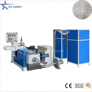 Starry-110 120kg آلة تقطيع البلاستيك لإعادة التدوير في الساعة LDPE HDPE PLA