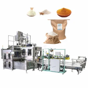 Automatic 10kg 25kg 25kg Big Open Mouth PP Woven/Kraft Paper/PE Bag Packaging Machine Bagging Machine for Powder Product