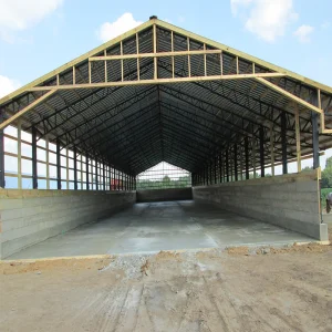 Edifício Modular de Aço Prefabricado em Lã de Rocha Impermeável