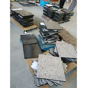 Chute Wear Liner Rubber Backed and Ceramic Composite Sheet