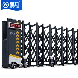 Chilean Factories Heat &amp; Heavy Rain Resistance Industrial Aluminum Telescopic Retractable Gate