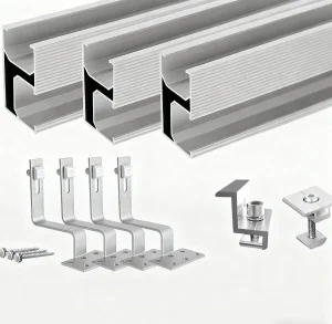 Dwin Lightweight &amp; Durable Weatherproof Solar Brackets - Quick-Install for Tile Roofs