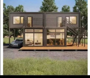 Casa de lujo prefabricada móvil lista para usar