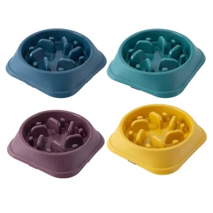 Dog Bowl Slow Feeder Anti-Skid Base