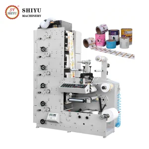 High Speed Foil PVC BOPP PE Paper Cup Plastic Film Flexo Printing Machine