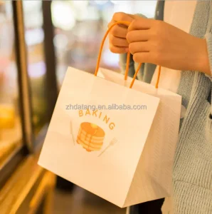 ODM Customizable Kraft Paper Tote Bags