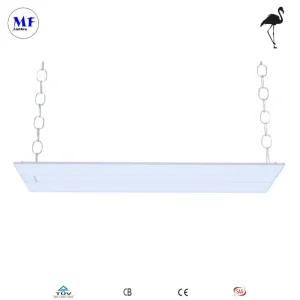 200lm/W High Lumen Linear Highbay 40W-300W LED High Bay Light with Smart Control Motion Sensor for Warehouse Factory Gymnasium Indoor Industrial Place Area