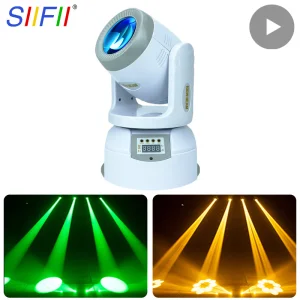 KTV Private Room Intelligent 100W Mini LED Spot Beam Moving Head Stage Bar Rotating Beam Light