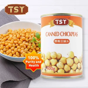 Garbanzos enlatados halal de alta calidad chinos, llenos de nutrientes y sabor