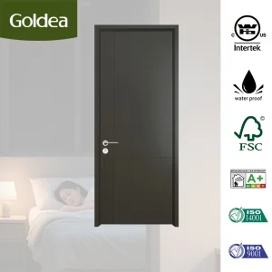Customized Size Meeting Room Goldea Bedroom Soundproof Acoustic Wooden Door