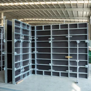 Seismic Resistance Modular Panel Aluminium Wall Formwork System for Old City Renovation