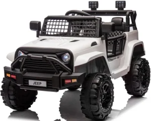 Kids Ride on Car, Electric off-Road UTV Truck with Forward and Reverse Functions, Double Open Doors, Safety Belt, Horn, Music, and Lights for Kids UTV