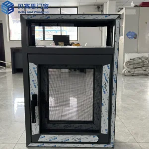 Chinese Supplier Factory Price Anti-Corrosion/Thermal Insulation Aluminum Alloy Casement Window with Mosquito Net and 36 Months Warranty