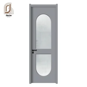 Modern Design Moisture Proof Water Resistant Interior WPC Door for Bathroom