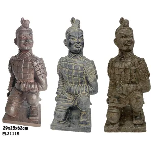 High-Quality Lightweight Fiber Clay MGO Chinese Terra-Cotta Warriors