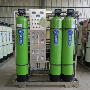 Sistema de Filtração de Água por Osmose Reversa Totalmente Automático para Linha de Garrafas de Água Pura Municipal