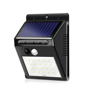 China For Garden Solar Motion Waterproof Outdoor Sensor Led Wall Light