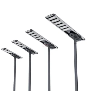 Integrated Solar LED Street Light IP66 Rated DC 12V Battery Powered