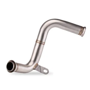 Polished Stainless Steel Motorcycle Exhaust System Fmf Exhaust Mirror Finish Easy to Clean Pipe