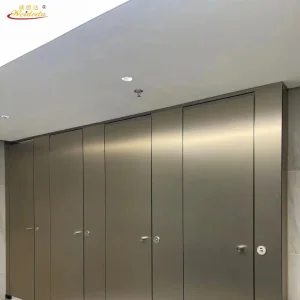 High Pressure Laminate Waterproof Public Toilet Cubicle System