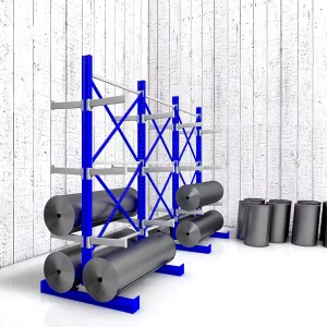 Warehouse Cantilever Storage Rack Heavy Bearing
