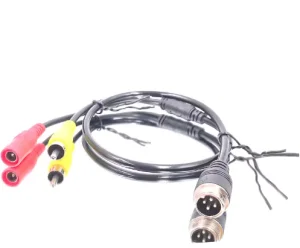 4 Pin Aviation Video DC Power Cable